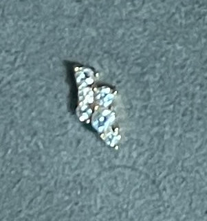 EJ4008GF Small Stacked Diamonds