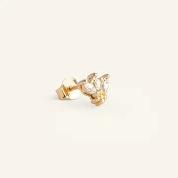 Lotus Stud - Butterfly Back
