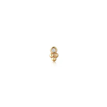14k Karma Stud Internally Threaded