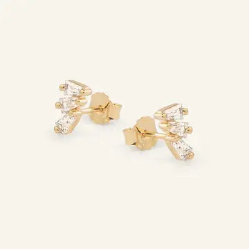 Nelly Earring - Butterfly Back
