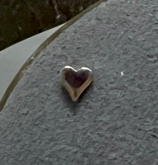 EJ9029GF Mini Solid Heart Flack