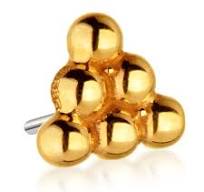 Internal Gold Triangle Dot